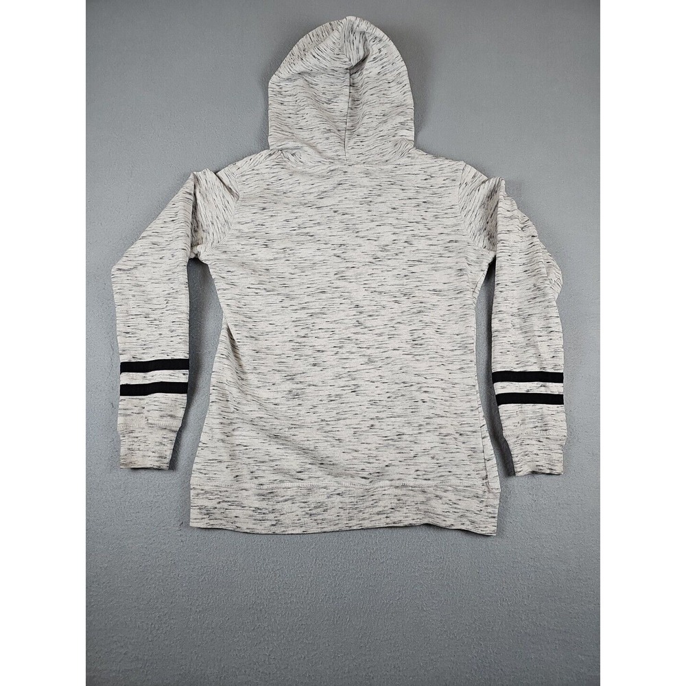 J. America Women's Size Small Pullover Hoodie White & Black Vintage Y2K - Picture 8 of 12